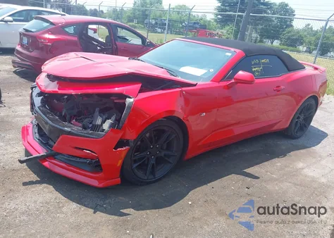 2019 Chevrolet Camaro 2Ss z USA, uszkodzony, nr VIN 1G1FH3D75K0138186